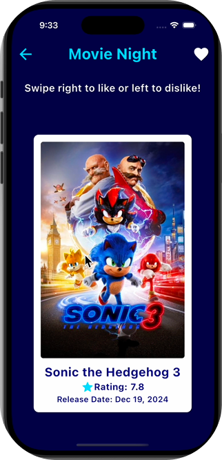 Movie Night screen 3